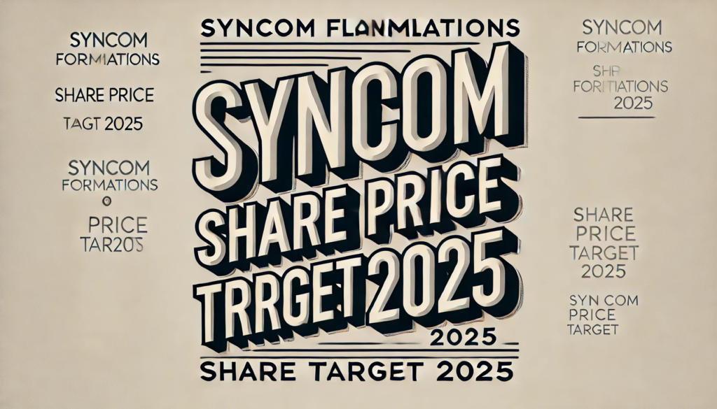 Syncom Formulations Share Price Target 2025